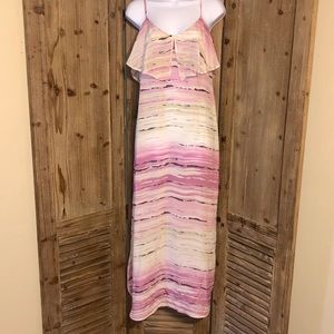 Vacation beach cruise maxi dress. Quicksilver. XS